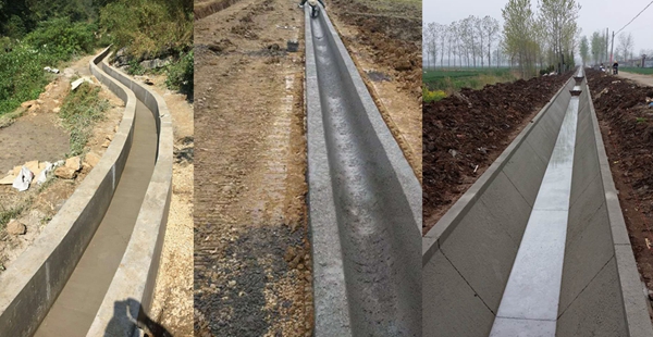 現澆混凝土打渠機,混凝土水溝機